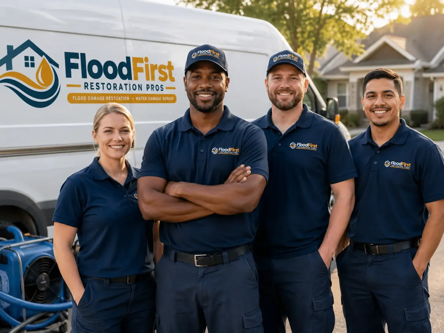 Flood Damage Restoration company in New Site, MS