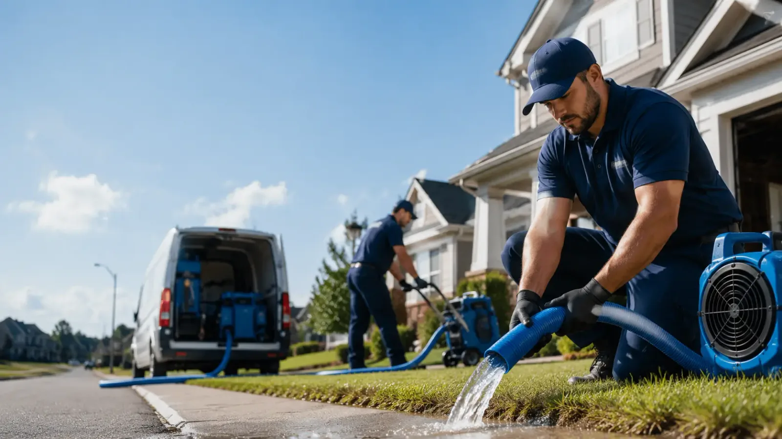 Flood Damage Restoration in New Site, MS
